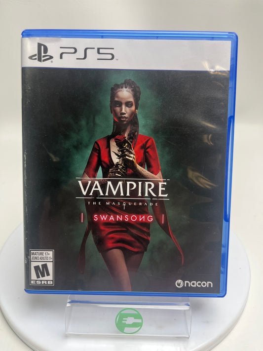 Vampire: The Masquerade Swansong (Sony PlayStation 5 PS5, 2022)