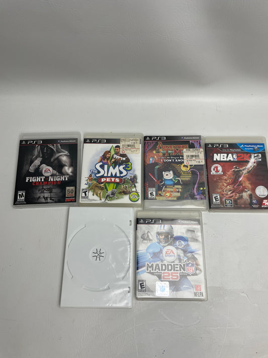 Lot of 6 Games Sony PlayStation 3 PS3