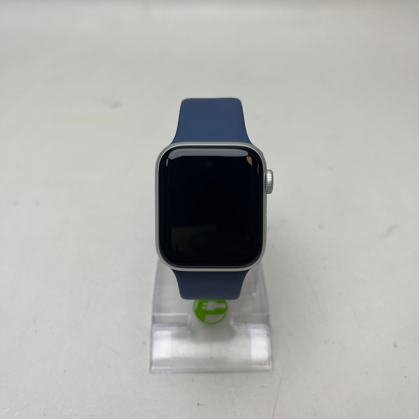 GPS Only Apple Watch SE 2nd Gen 40MM Silver Aluminum Abyss Blue Sport Band A2722