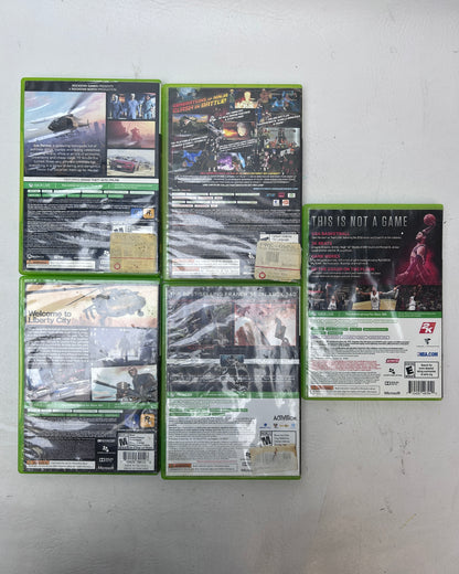 Lot of 5 Games Microsoft Xbox 360 