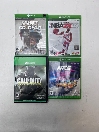 Lot of 4 Games Microsoft Xbox One 