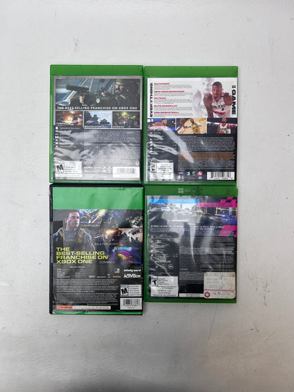 Lot of 4 Games Microsoft Xbox One 