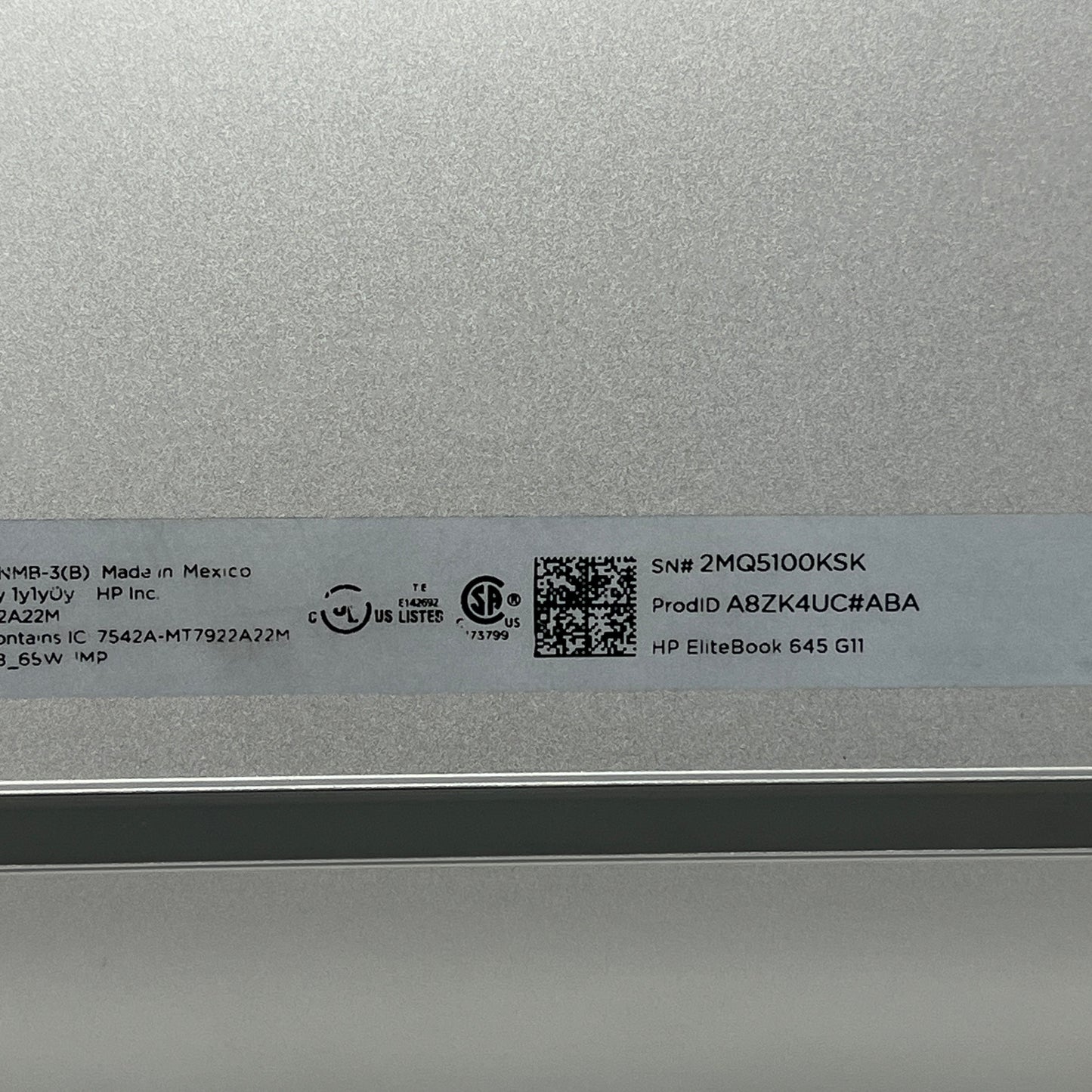BIOS Locked HP EliteBook 645 G11 Ryzen 5 pro 7535u w/ Radeon Graphics 16GB RAM 512GB