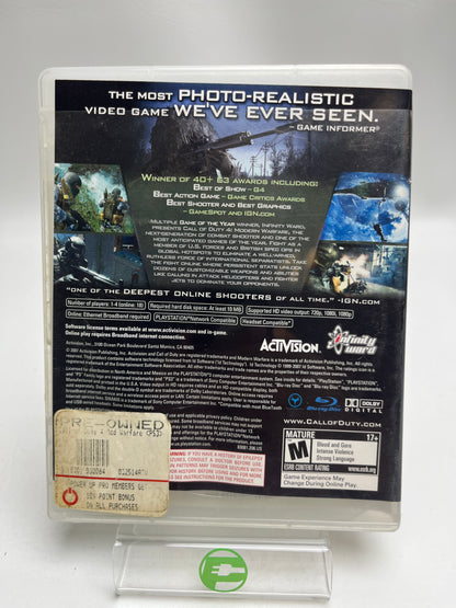 Call of Duty 4 Modern Warfare (Sony PlayStation 3 PS3, 2007)