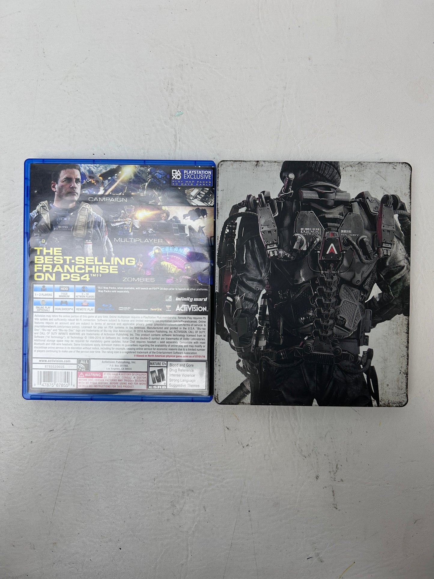 Lot of 2 Games Sony PlayStation 4 PS4 
