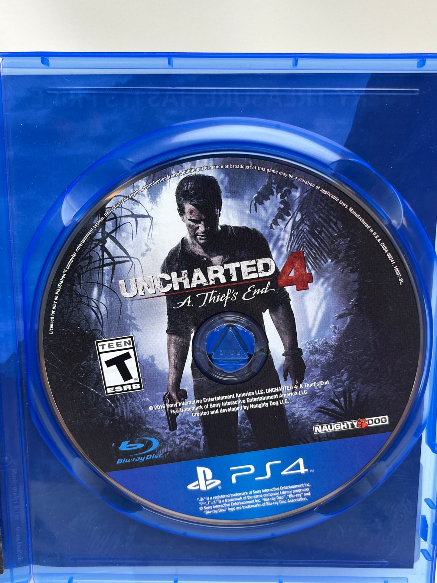 Uncharted 4 A Thief's End (Sony PlayStation 4 PS4, 2016)
