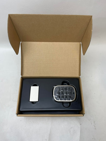 New Yale YRD136-ZW2-619 Pushbutton Deadbolt Z-Wave Lock- Satin Nickel