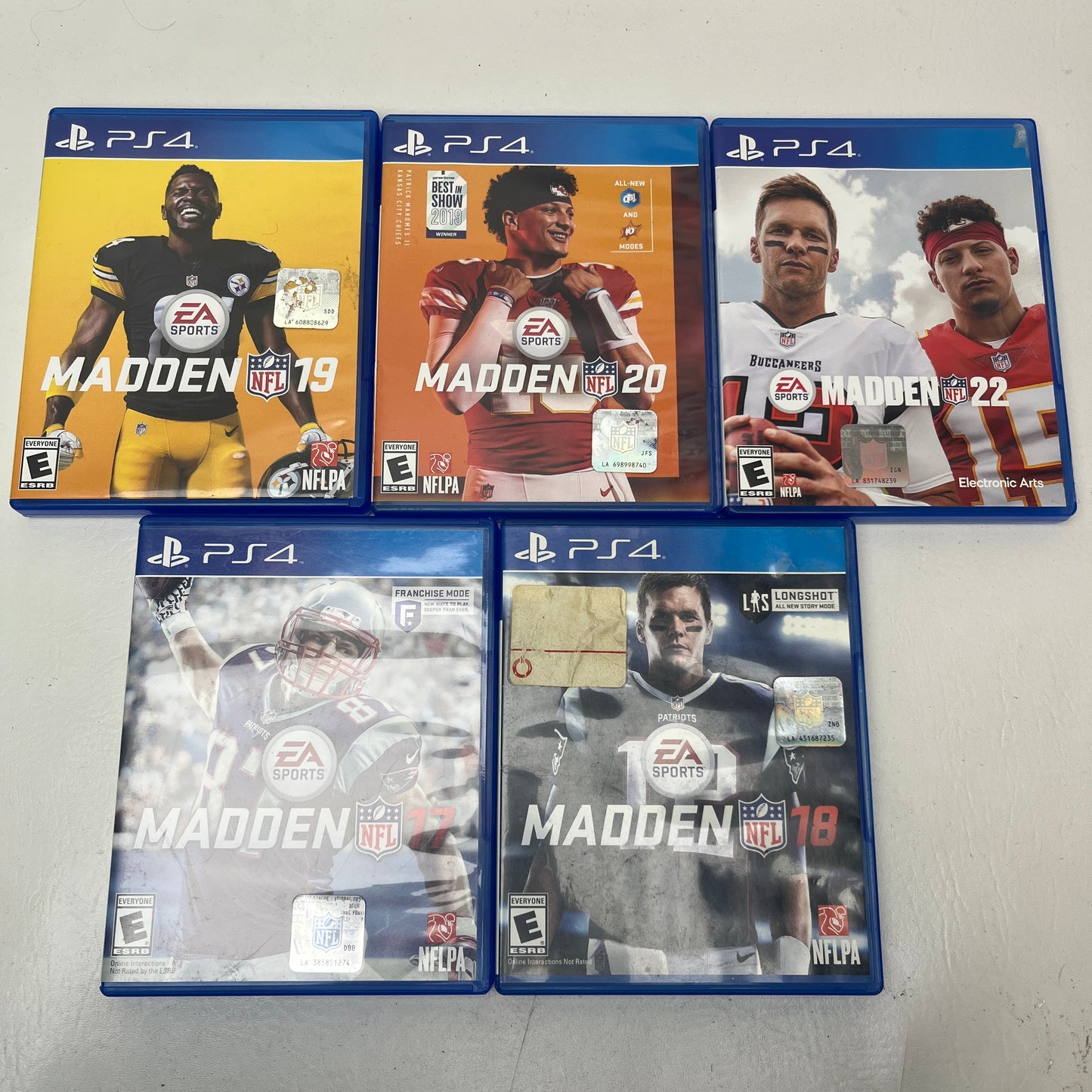 Lot of 5 Games Sony PlayStation 4 PS4 