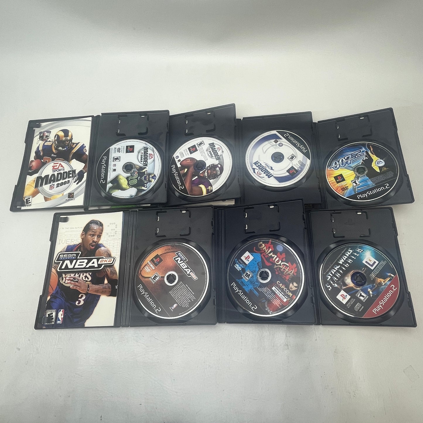 Lot of 7 Games Sony PlayStation 2 PS2 
