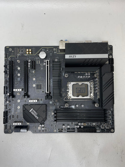Broken MSi Pro Z690-A LGA 1700 ATX Intel DDR4 Motherboard