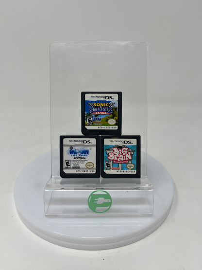 Lot of 3 Games Nintendo DS 