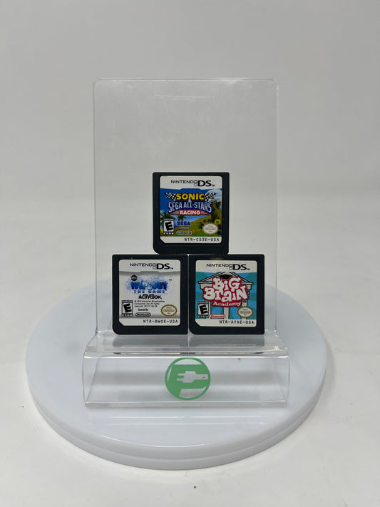 Lot of 3 Games Nintendo DS 