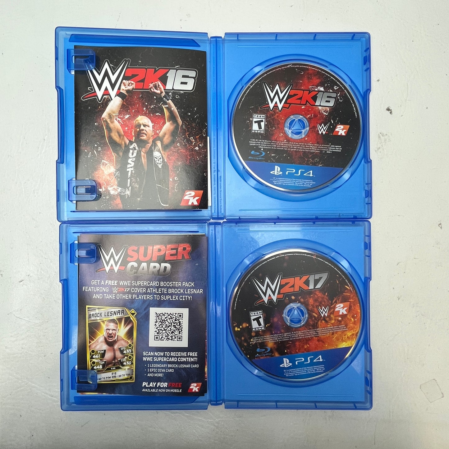 Lot of 2 Sony Games PlayStation 4 PS4 