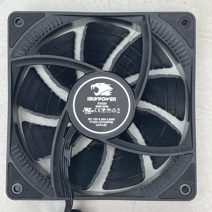 Lot of 7 iBUYPOWER 120mm Case Fans - Mixed ARGB & High Performance PWM Fan Set