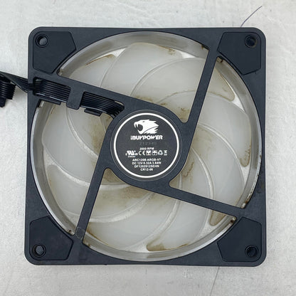 Lot of 7 iBUYPOWER 120mm Case Fans - Mixed ARGB & High Performance PWM Fan Set