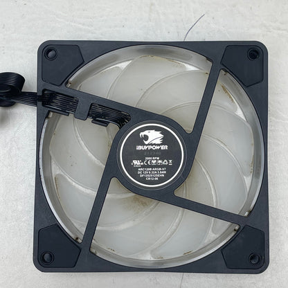 Lot of 7 iBUYPOWER 120mm Case Fans - Mixed ARGB & High Performance PWM Fan Set