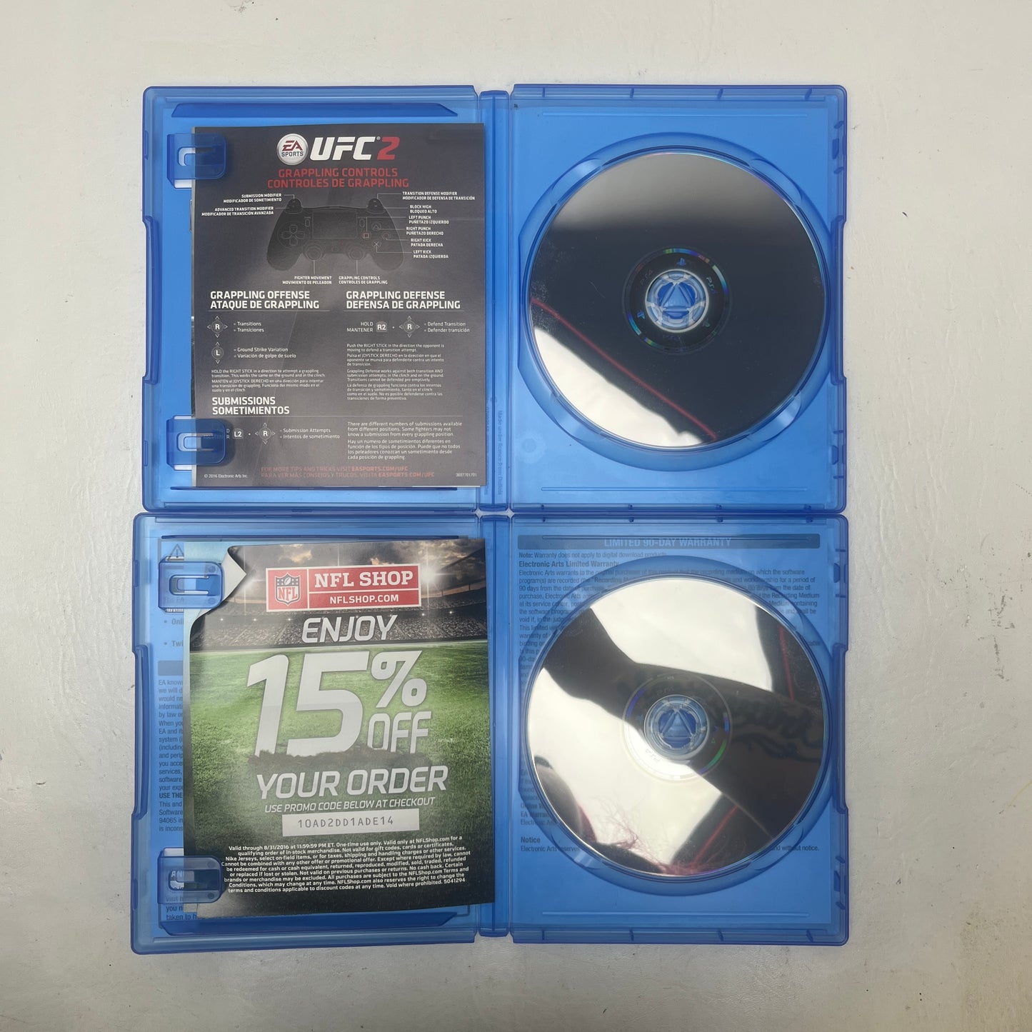Lot of 4 Sony PlayStation 4 PS4 Games