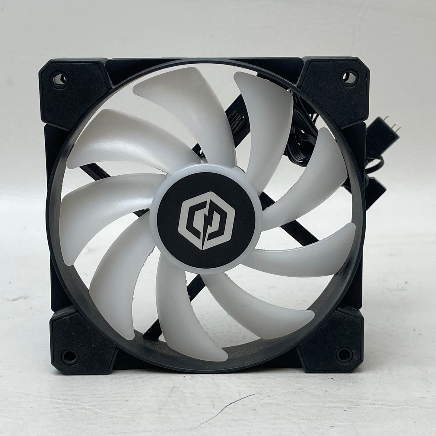 Lot of 6 CyberPowerPC 120mm RGB Case Fans PWM, ARGB, Reverse Flow Mixed Set