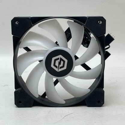 Lot of 6 CyberPowerPC 120mm RGB Case Fans PWM, ARGB, Reverse Flow Mixed Set