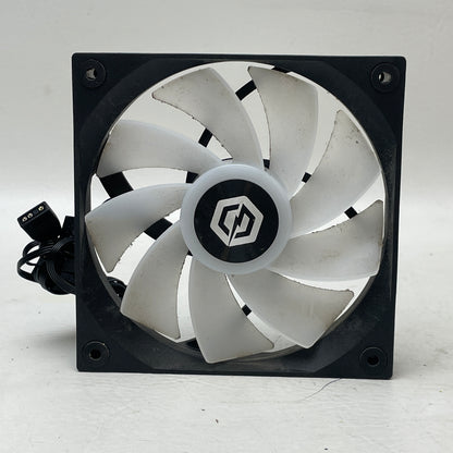 Lot of 6 CyberPowerPC 120mm RGB Case Fans PWM, ARGB, Reverse Flow Mixed Set