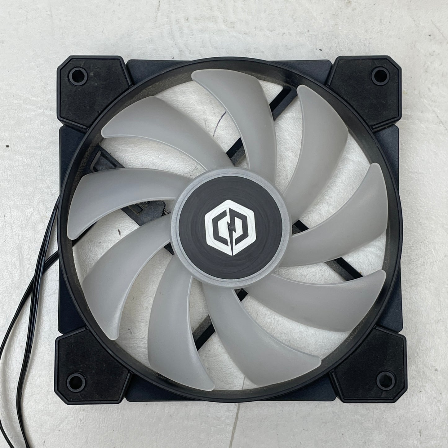 Lot of 6 CyberPowerPC 120mm RGB Case Fans PWM, ARGB, Reverse Flow Mixed Set