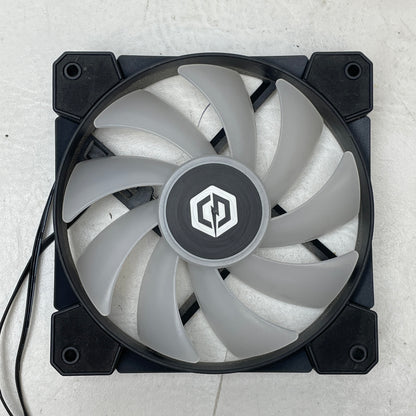 Lot of 6 CyberPowerPC 120mm RGB Case Fans PWM, ARGB, Reverse Flow Mixed Set