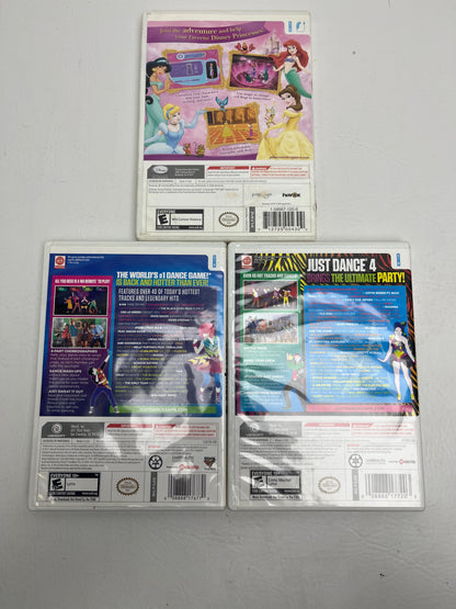 Lot of 3 Games Nintendo Wii 