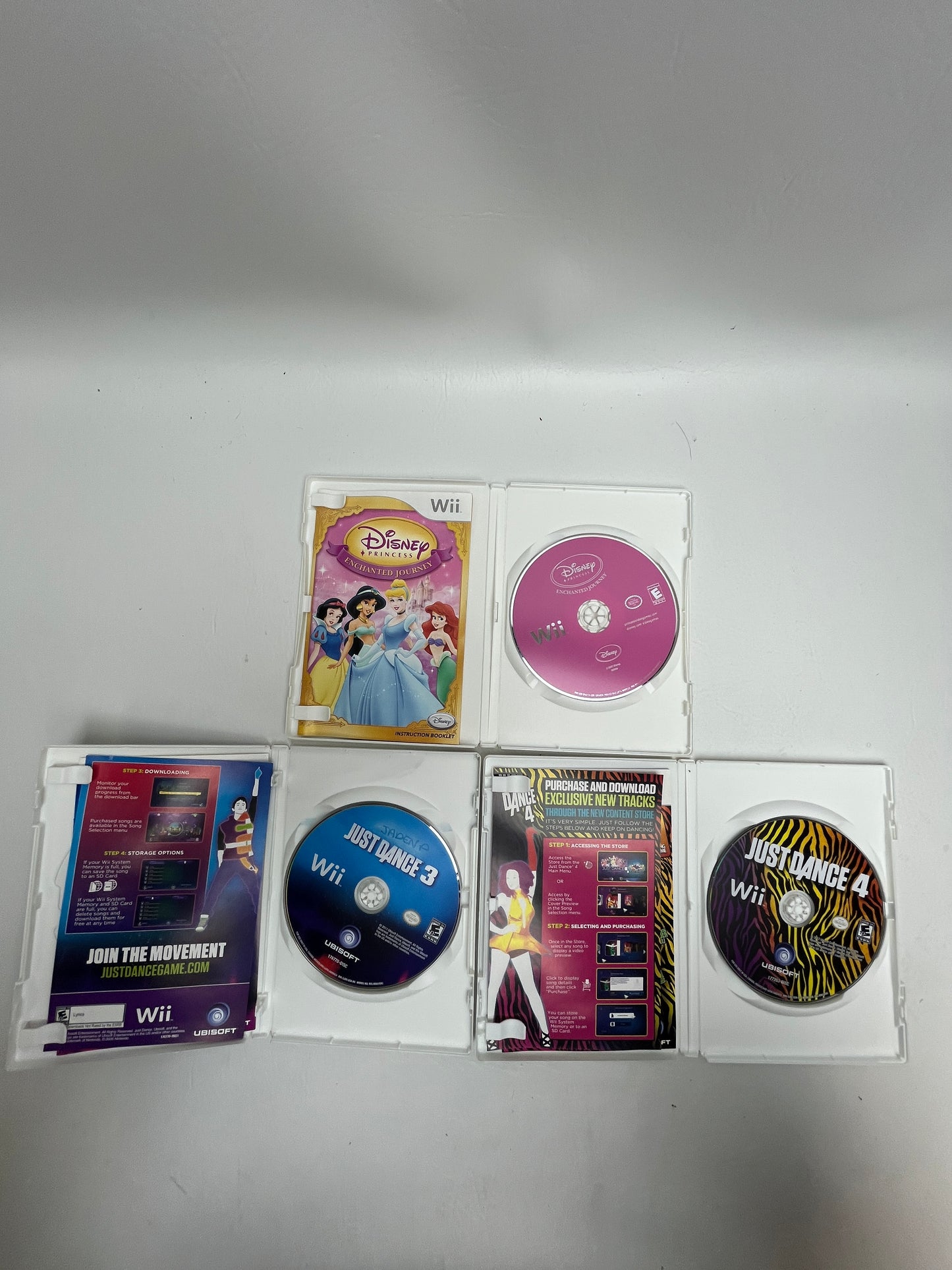 Lot of 3 Games Nintendo Wii 