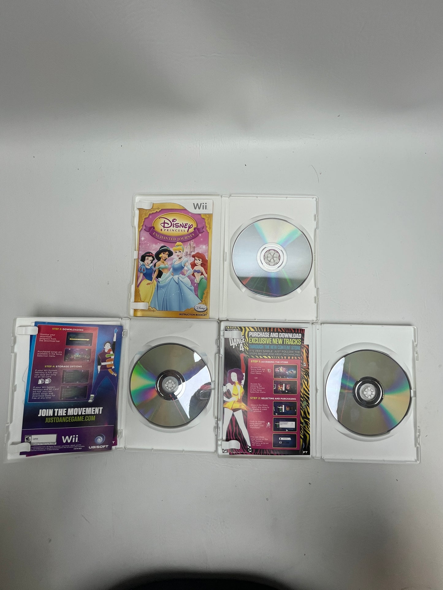 Lot of 3 Games Nintendo Wii 