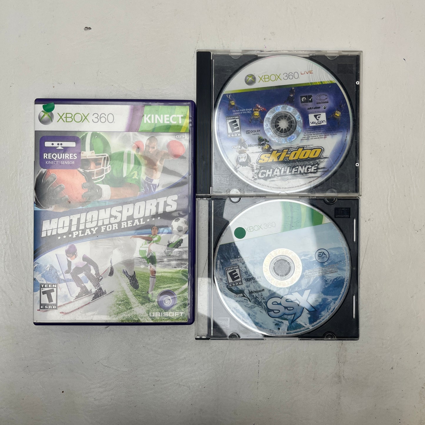 Lot of 3  Games Microsoft Xbox 360 
