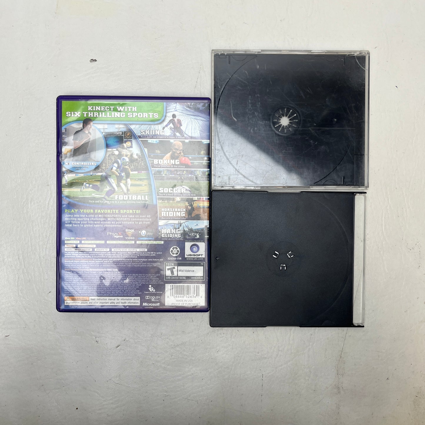 Lot of 3  Games Microsoft Xbox 360 