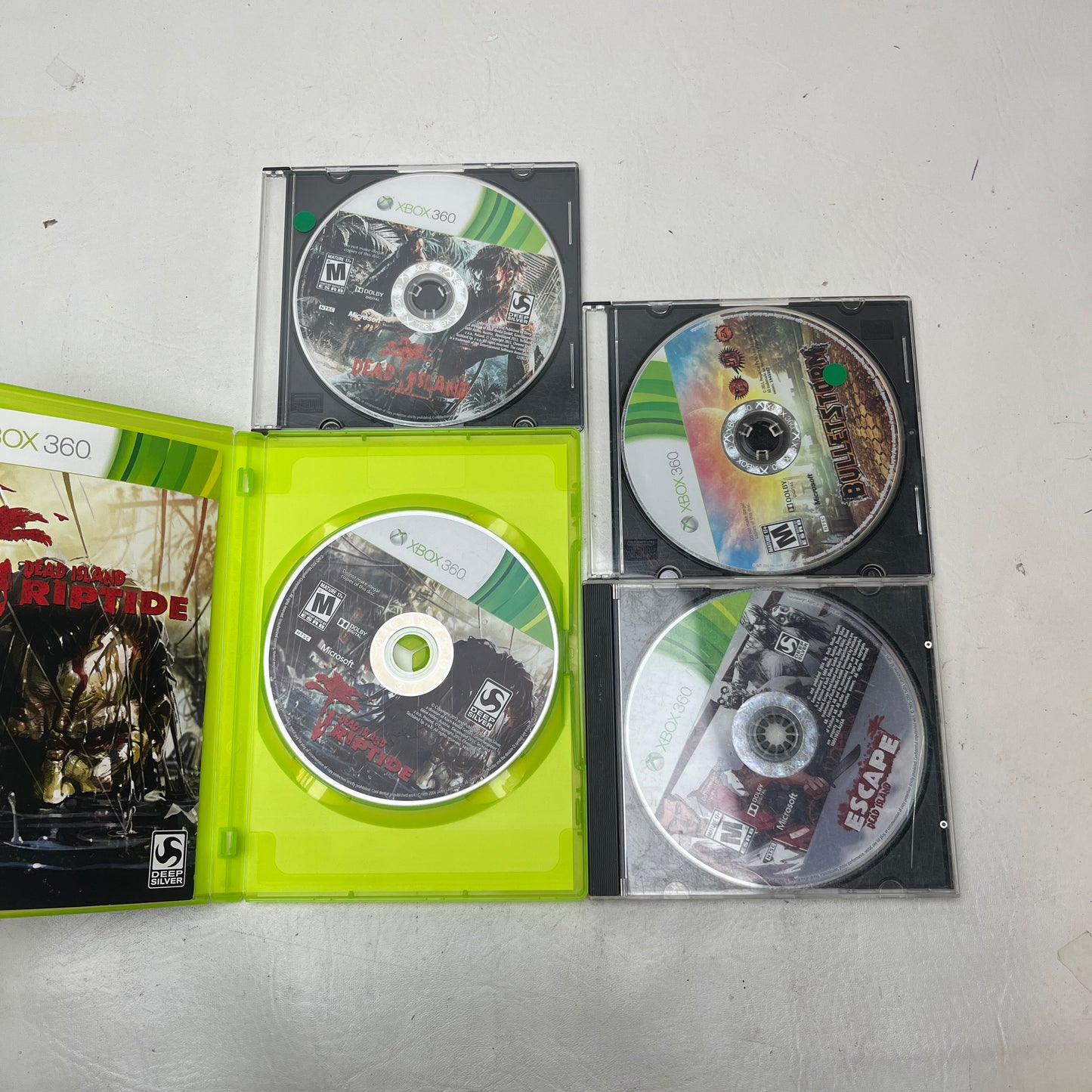 Lot of 4 Microsoft Xbox 360 Games