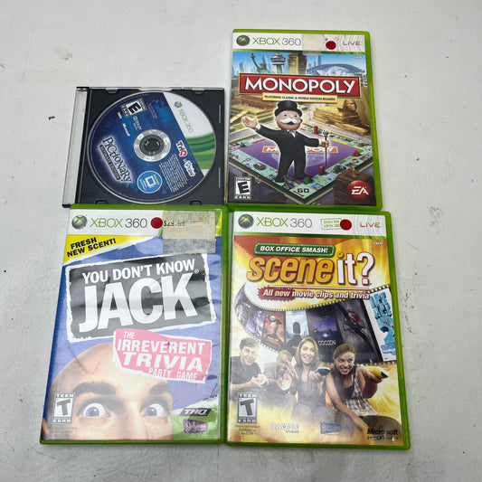 Lot of 4 Games Microsoft Xbox 360 