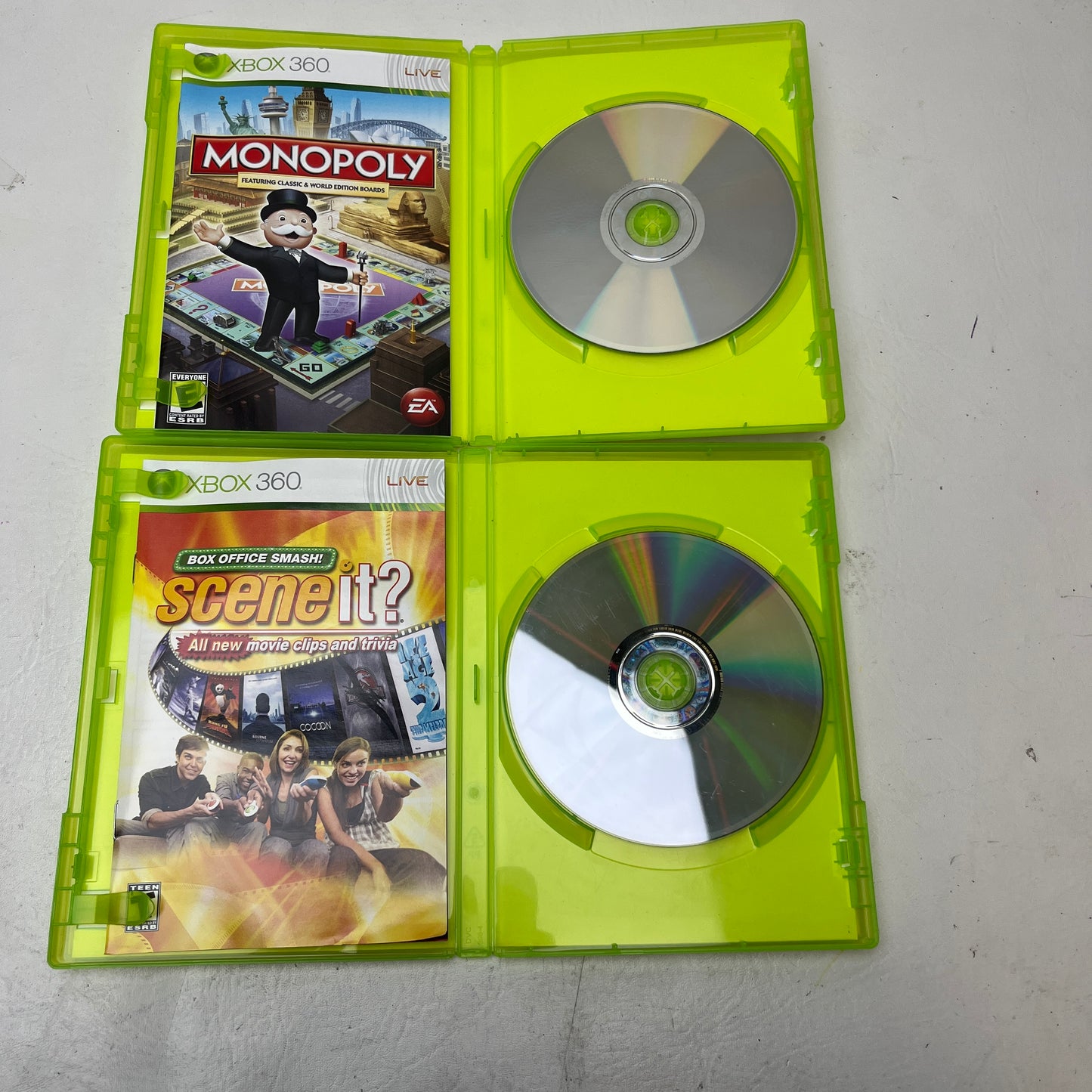 Lot of 4 Games Microsoft Xbox 360 
