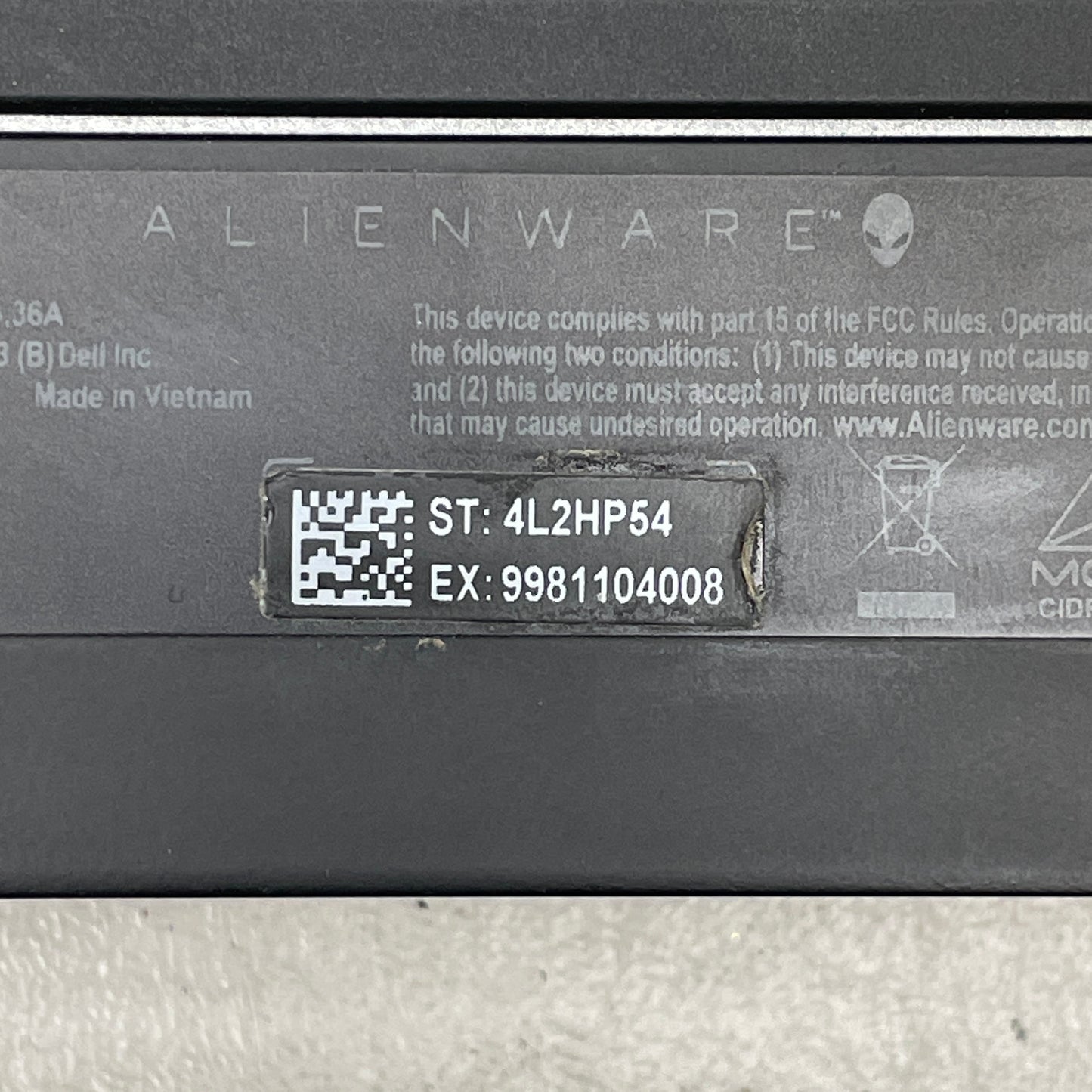 Alienware M18 R1 P51E i9 2.2GHz 32GB RAM 1TB SSD GeForce RTX 4070