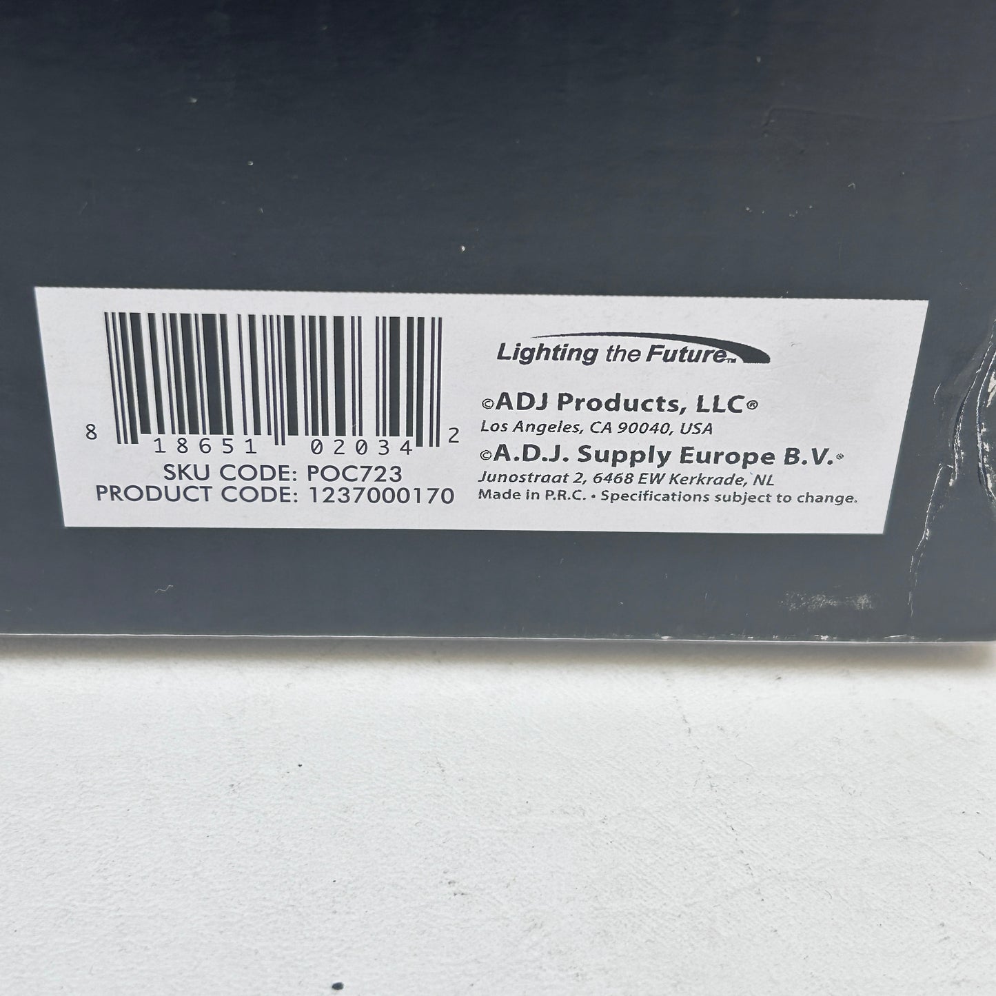 New ADJ Pocket Pro Mini Moving Head Light POC723