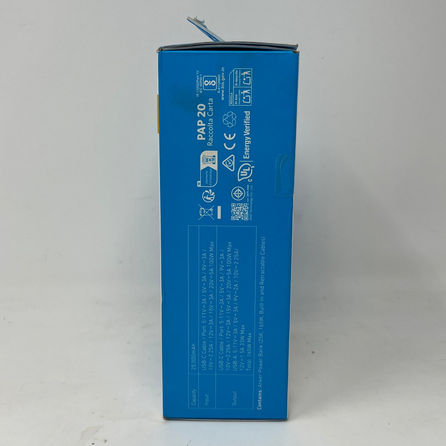 New ANKER High Power Multi Device Charging Power Bank A1695