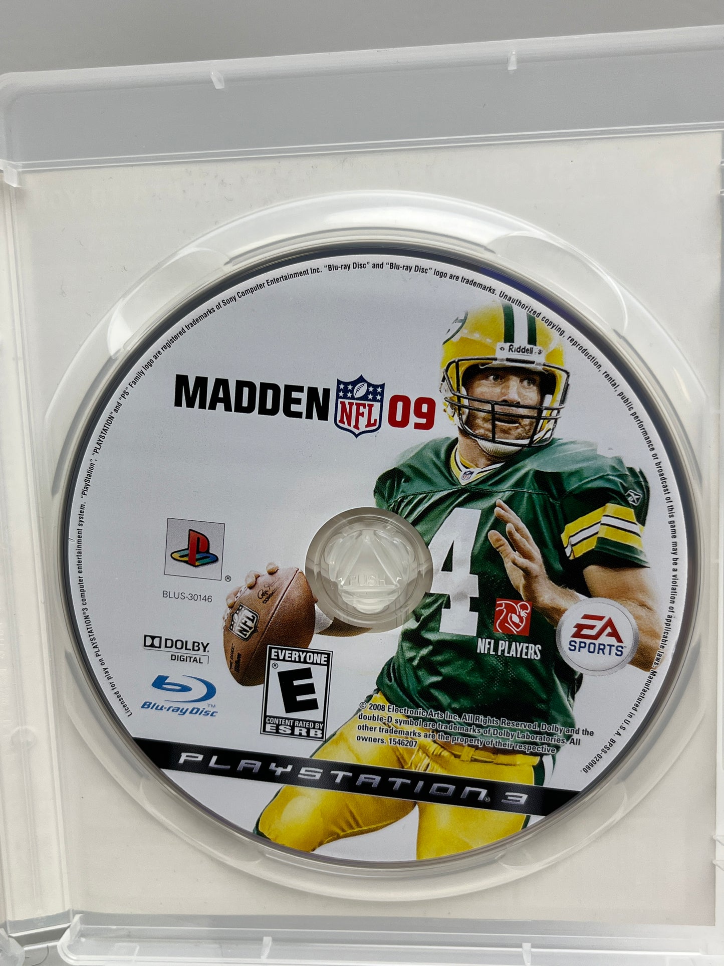 Lot of 3 Games Sony PlayStation 3 PS3 Madden NFL 09,10,11