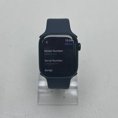 GPS Only Apple Watch Series 11 42MM Jet Black Aluminum Black Sport Band MEQT4LW/A