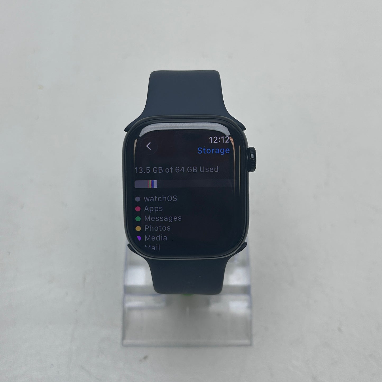 GPS Only Apple Watch Series 11 42MM Jet Black Aluminum Black Sport Band MEQT4LW/A