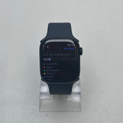 GPS Only Apple Watch Series 11 42MM Jet Black Aluminum Black Sport Band MEQT4LW/A