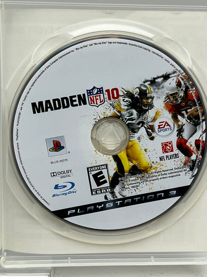 Lot of 3 Games Sony PlayStation 3 PS3 Madden NFL 09,10,11