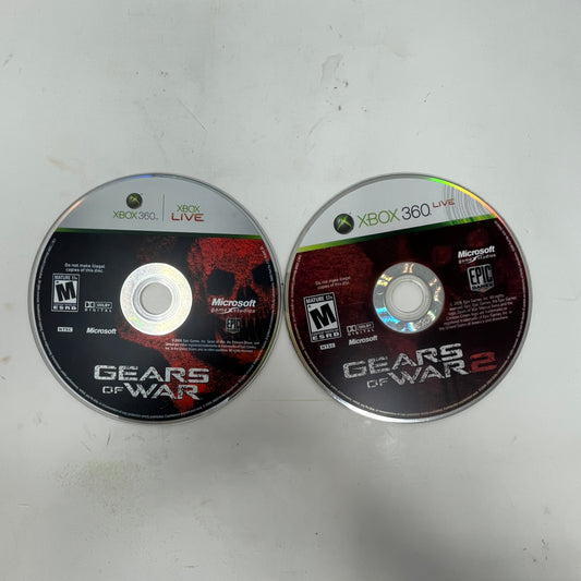 Lot of 2 Games Microsoft Xbox 360 Gears of War 1 & 2