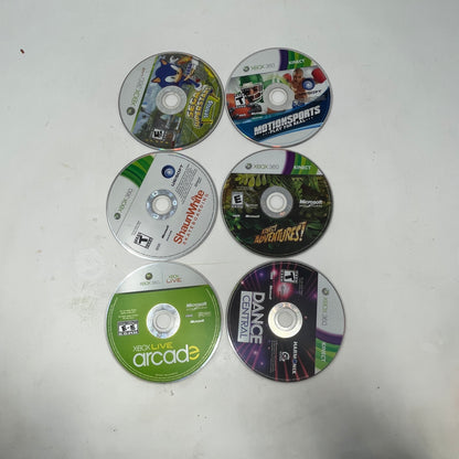 Lot of 6 Microsoft Xbox 360 Games
