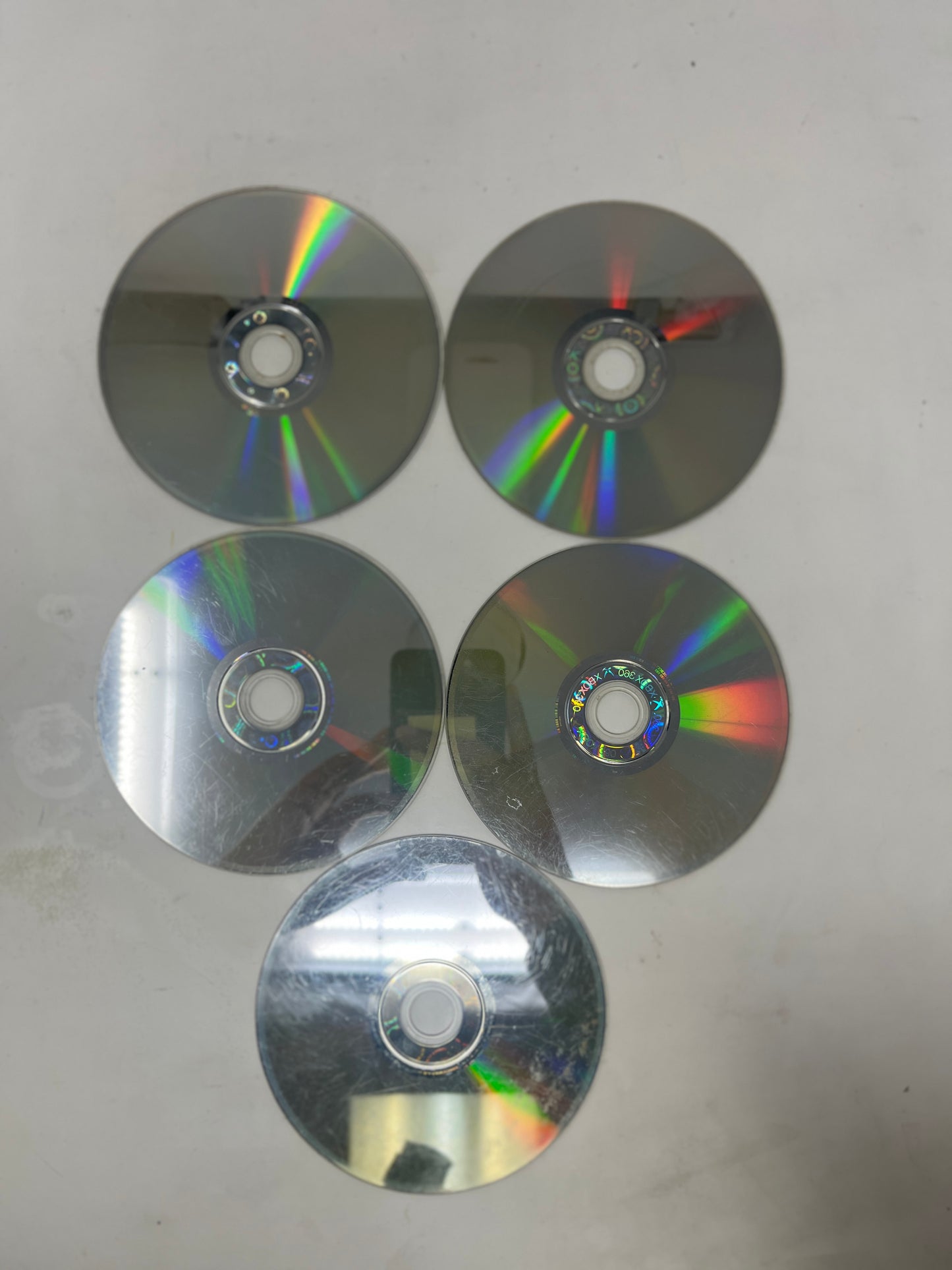 Lot of 5 Microsoft Xbox 360 Games
