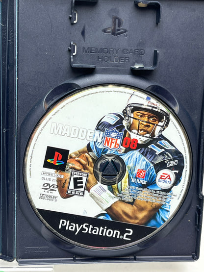 Lot of 4 Games Sony PlayStation 2 PS2 Madden NFL 2005,Madden NFL 06,07,08
