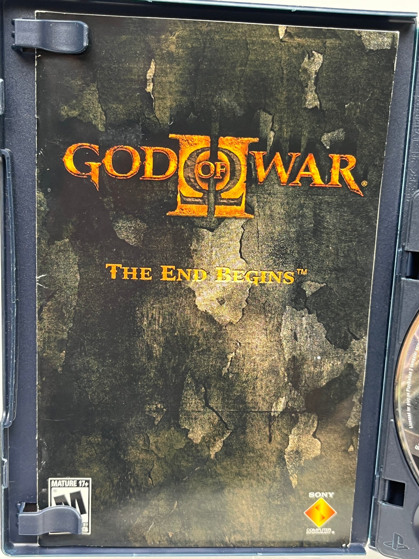 Lot of 2 Games Sony PlayStation 2 PS2 God of War Two-Disc Set