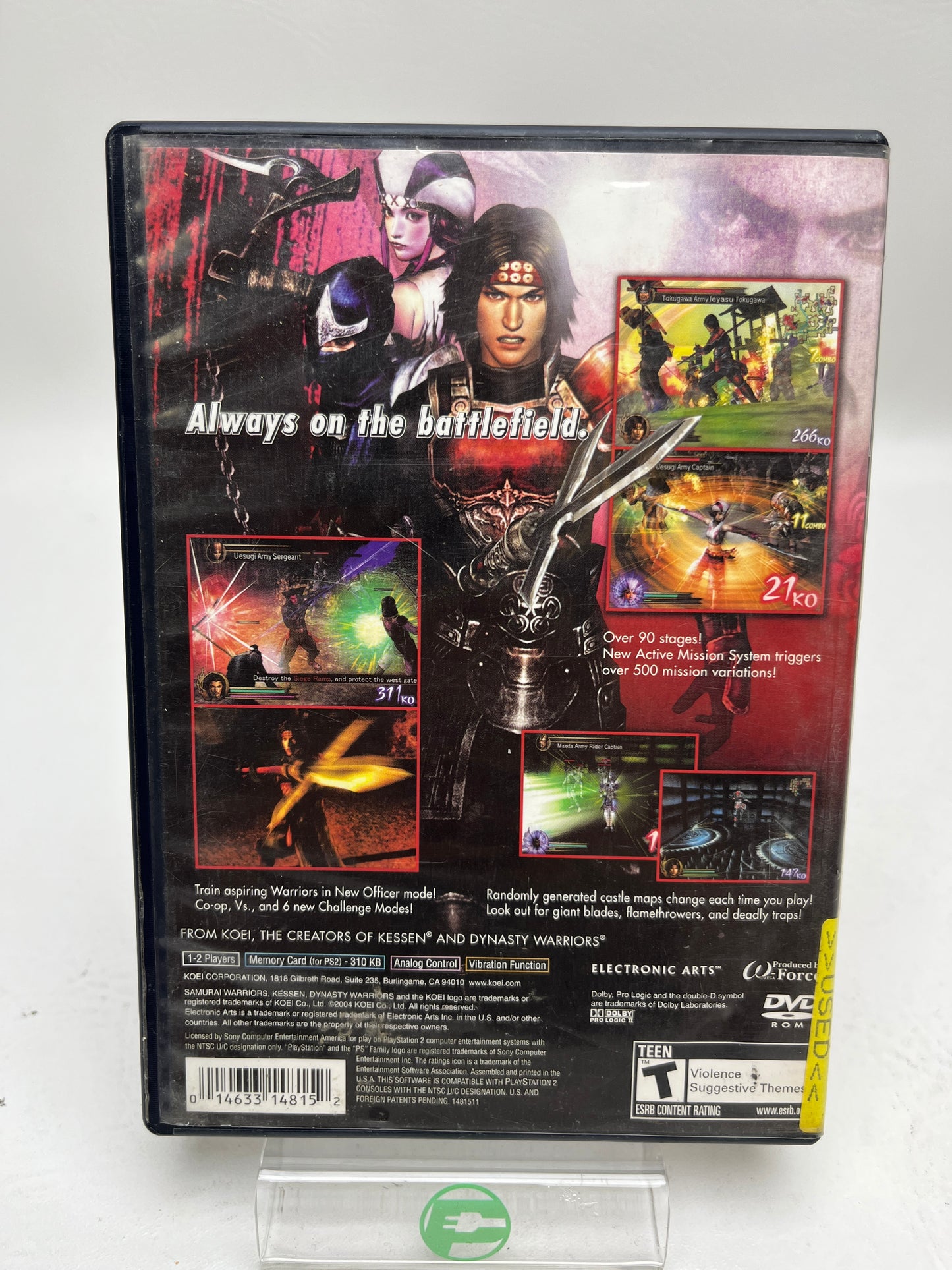 Samurai Warriors (Sony PlayStation 2 PS2, 2004)