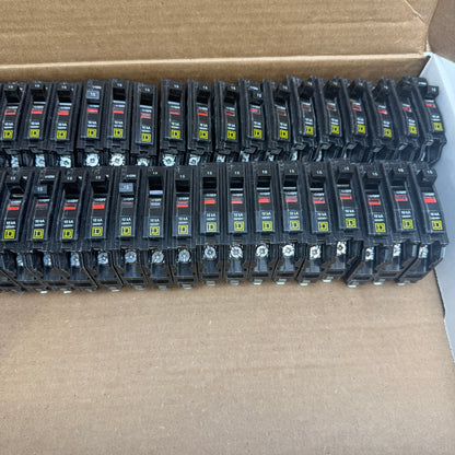 Lot of 57 Square D 15 Amp 1-Pole 120/240V Circuit Breaker DP-4075