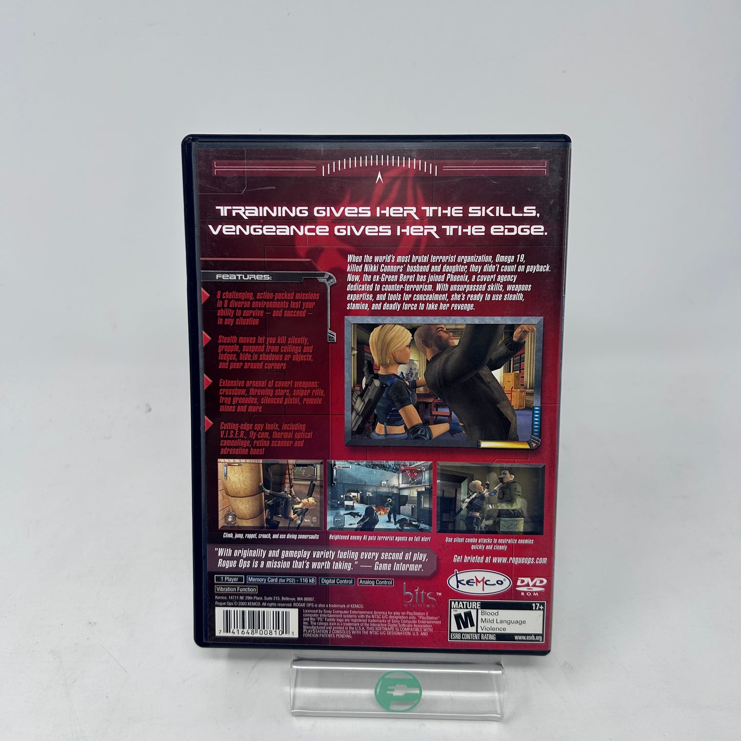 Rogue Ops (Sony PlayStation 2 PS2, 2003)
